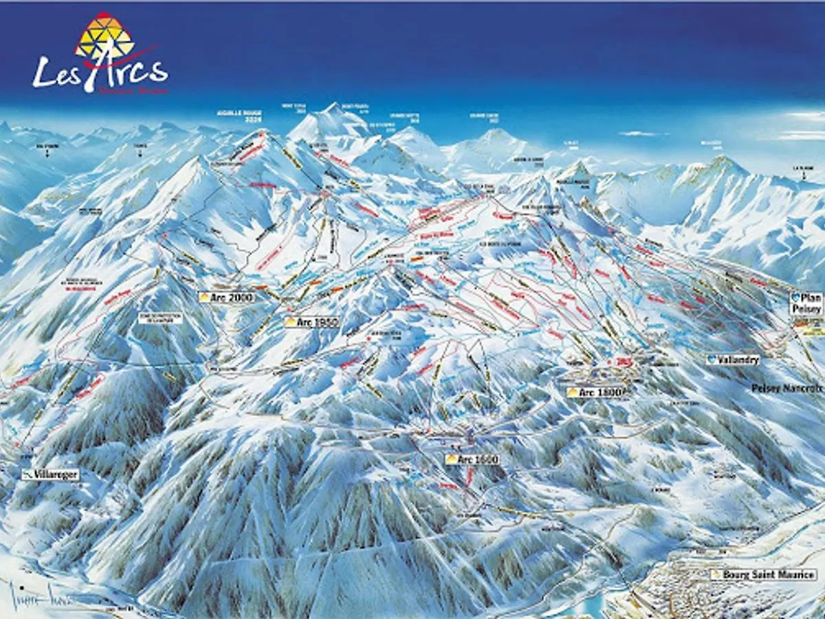 Studio Confortable Pour 5 Pers Avec Balcon A Arc 2000 - Fr-1-411-233 Les Arcs  Les Arcs (Savoie)